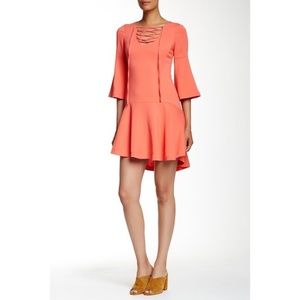 Rachel Zoe Marnie Drop Waist Dress, Sorbet SP16D48